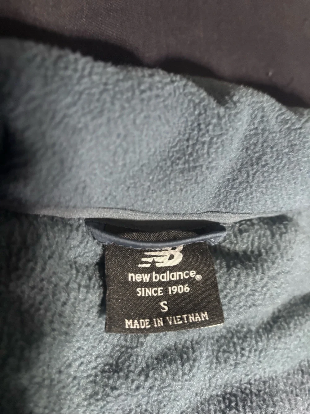 New Balance Men’s Quilted & Fleece Jacket - Slate Blue